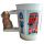 London Souvenir British Bulldog Ceramic Shaped Handle Mug