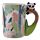 Pandarama Panda Ceramic Shaped Handle Mug