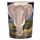 Elephant Savannah Decal Ceramic Shaped Handle Mug