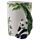 Panda with Bamboo Decal Ceramic Shaped Handle Mug