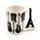 Headstock Guitar Rock Guitar Ceramic Shaped Handle Mug