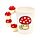 Cute Mushroom/Toadstool Shaped Handle Mug