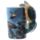 Turtle with Underwater Decal Ceramic Shaped Handle Mug