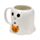 Spooky Trick or Treat Ghost Ceramic Shaped Mug