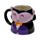 Spooky Dracula Ceramic Shaped Mug