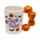 Spooky Trick or Treat Pumpkins Shaped Handle Mug