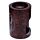 Deep Red Soapstone Carved Chakra Oil Burner