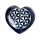 Carved Soapstone Chakra Heart Flower of Life Ashcatcher Incense Stick Burner