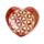 Carved Soapstone Chakra Heart Flower of Life Ashcatcher Incense Stick Burner