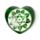 Carved Soapstone Chakra Heart Ashcatcher Incense Stick Burner