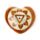 Carved Soapstone Chakra Heart Ashcatcher Incense Stick Burner