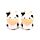 Black and White Cow Ceramic Salt & Pepper Set