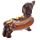 Sausage Dog in a Bun & Mustard Fast Food Ceramic Salt & Pepper Set