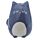 Feline Fine Black & Grey Cat Ceramic Salt & Pepper Set