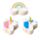 Unicorn Magic 3 Piece Shaped Eraser Set
