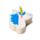Unicorn Magic 3 Piece Shaped Eraser Set