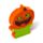 Witch, Vampire & Pumpkin 3 Piece Shaped Eraser Set