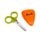 Foodiemals Cecil the Carrot Kids Scissors in Holder