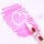 Foodiemals Fruit Erasable Highlighter Pen Set of 6 with Scented Ink