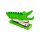 Inkredible Crocodile Shaped Mini Stapler
