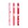 Amore Heart Pop Top Highlighter Pen Set of 3