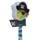 Aye Aye Captain Pirate Pencil & Eraser Topper