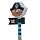 Aye Aye Captain Pirate Pencil & Eraser Topper