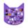 Spooky Stickers in Cat Shaped Sticker Book