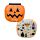Spooky Stickers in Pumpkin Shaped Sticker Book