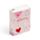 Amore Hearts Pack of 8 Pocket Tissues