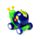 Press & Go Happy Snail Action Toy