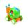 Press & Go Happy Snail Action Toy