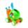 Press & Go Happy Snail Action Toy