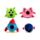 Queasy Squeezies Space Cadets Plush Squeezy Toy