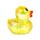 Maltose Squeezy Glitter Duck Stress Toy