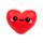 Squeezy Stretchy J'Adoramals Heart Toy