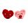 Queasy Squeezies J'Adoramals Heart Plush Squeezy Toy