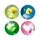 Springtime Duck High Bounce LED Flashing Bouncy Ball