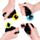 Queasy Squeezies Magic Fortune Teller Lucky the Black Cat Plush Squeezy Toy