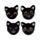Queasy Squeezies Magic Fortune Teller Lucky the Black Cat Plush Squeezy Toy
