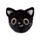 Queasy Squeezies Magic Fortune Teller Lucky the Black Cat Plush Squeezy Toy