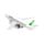 Flyline Jet Aeroplane Friction Pull Back Action Toy