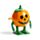Spooky Witch & Pumpkin Wind Up Toy