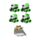 Offroad Big Wheel Stunt Truck Friction Push/Pull Action Toy