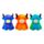 Squeezy Stretchy Highland Coo Cow Toy