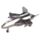 Speed Thunder Jet Fighter Plane Pull Back Action Toy