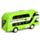 City Bus Pull Back Action Toy
