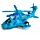 Helicopter Friction Light Up & Sound Push/Pull Action Toy