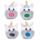Queasy Squeezies Adoracorns Unicorn Plush Squeezy Toy