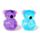 Maltose Squeezy Glitter Koala Stress Toy